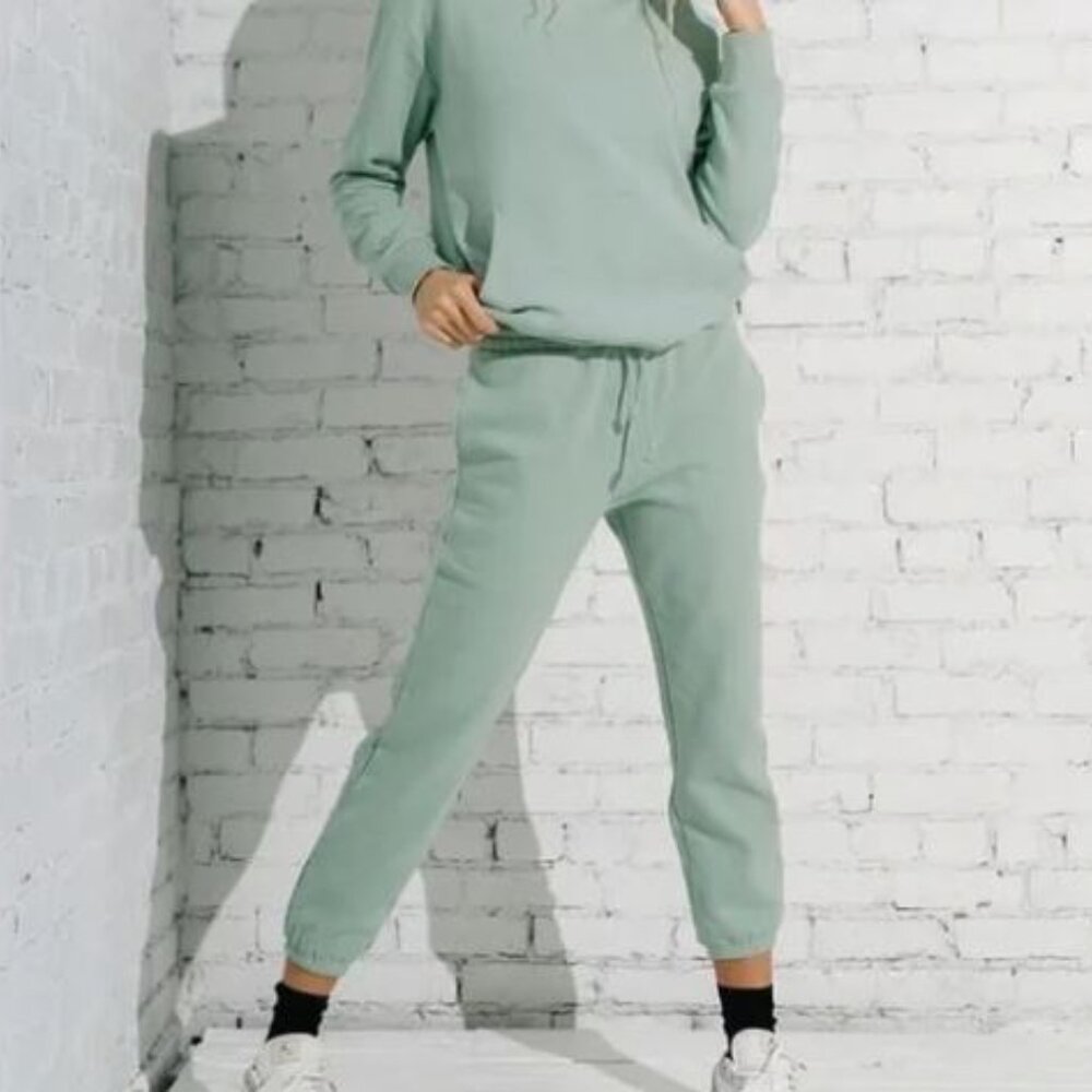 ZYIA| Muted Mint Relaxation Sweats SZ M GUC
